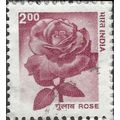 INDIA, Rose, red-violet 2002, 2R, #3