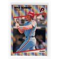1989 Fleer Mike Schmidt baseball card #582 -HOF...