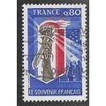 FRA 1977 0.80F 'FRENCH REMEMBERENCE' FINE USED ...
