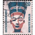 GERMANY, Nefertiti bust, Berlin, blue 1989, 20p...