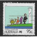 AUS 1988 90c 'LIVING TOGETHER - LAW' FINE USED ...