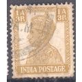 India 1940 - SG 269 - KGV1 1a3p brown- used 3