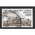 MEXICO 1967 AIRMAIL FLIGHT 2p DE HAVILLAND DH 6...