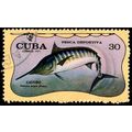 Cuba 1971 Fish 30c Used Stamp Marlin