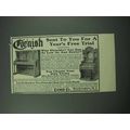 1913 Cornish Piano Ad