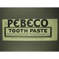 1913 Pebeco Tooth Paste Ad