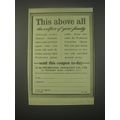 1949 Prudential Assurance Ad - This above all -...