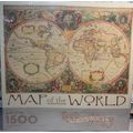 1992 Hallmark Springbok Map of the World 1500 P...