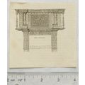 1860s engraving - Kenilworth Castle chimney