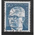 GERMANY EAST 1970 PRES HEINEMANN 50pf BLUE SG 1...