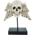 Cyborpon-Winged Decorative Skull w/ Angel Wings...