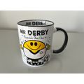 MR. MEN MR. FOOTBALL MUG - DERBY COUNTY