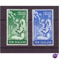 New Zealand stamps health 1949 used sg696 set
