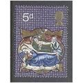 SG839 5d Mary,Joseph and Christ in the Manger.F...