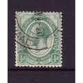 SOUTH AFRICA 1913 SG 3 1/2d GREEN FINE USED