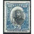 Tonga 1897 SG43 2 1/2d Black & Blue Mounted Min...