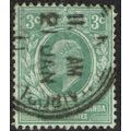 East Africa and Uganda 1907 3c Grey Green SG35 FU
