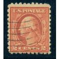 Used 425 2c George Washington Barely Clears A09313