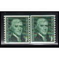 1299 1c Thomas Jefferson Fine MNH CLP KA9197