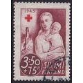 Finland 1941 SG 345 Used - Red Cross - Semi-pos...