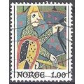 Norge 1976 Michel 735 O Cote (2013) 0.50 Euro N...