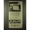 1960 General Electric Can Opener Ad - NowÉ open...