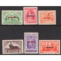 Samoa Sg143 - Sg148 1920 Victory set very light...