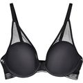 TRIUMPH Black Mesh Overlay Bra BNWT