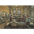 1950 Frankfurt Telephone Exchange Telegram Germ...