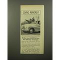 1954 Austin Cars Ad - Going Abroad?
