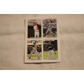 Burrell, Gross, Guiel, Lo Duca 2005 Topps Bazoo...