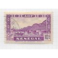 SENEGAL 1935 FAIDHERBE BRIDGE DAKAR 10c USED