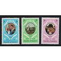 Maldives Charles and Diana Royal Wedding 3v 198...