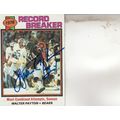 WALTER PAYTON 1979 AUTOGRAPHED RECORD BREAKER H...