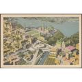 Aerial View of Central Ottawa, Ontario, 1953 - ...
