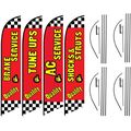 Auto Repair Shop Promotional Package of Four Fe...