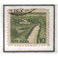 1979 INDIA IRRIGATION CANAL 10P DEEP GREEN F/U ...