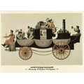 Postcard William Henry James' Patent Steam Carr...