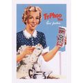 Postcard Poster Art Ty-Phoo Tea Goes Further Ty...
