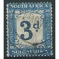 South Africa 1948 D37 3d Deep Blue & Blue Posta...