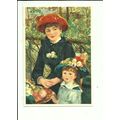 Art RENOIR Woman With Girl Postcard (Alma 0237)