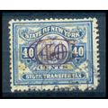 Used Revenue 40c N.Y. Stock Transfer Fine WA2813
