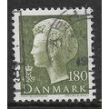 DENMARK 1974 QUEEN MARGRETHE 180 ORE GREEN SG 5...