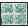 1936 Michel 298 - fine used (o) - block of 4