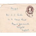 India 1930 Calcutta to Great Yarmouth UK cover ...