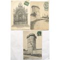 3 vintage French postcards - Beauvais