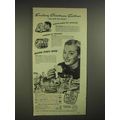1945 Pyrex Oven Ware Ad - Flameware, Measure