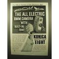1960 Konica Zoom 8 Movie Camera Ad - Electronic...