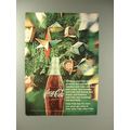 1967 Coca-Cola Coke Soda Ad - Holiday Decorations