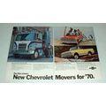 1970 Chevrolet Titan 90, Pickup, Blazer Truck Ad!